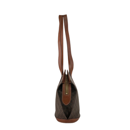 CELINE Macadam Blason Totebag Brown Vintage g7dsz6