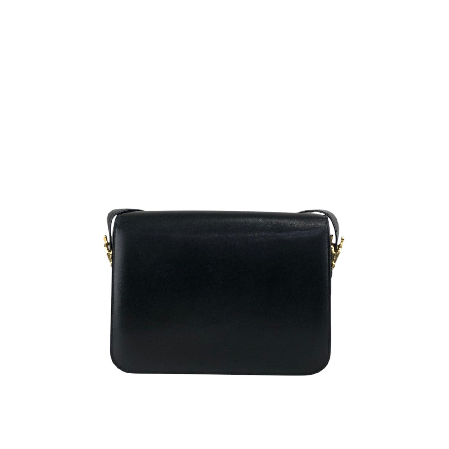 CELINE Blason Shoulder bag Black Vintage iw3njy