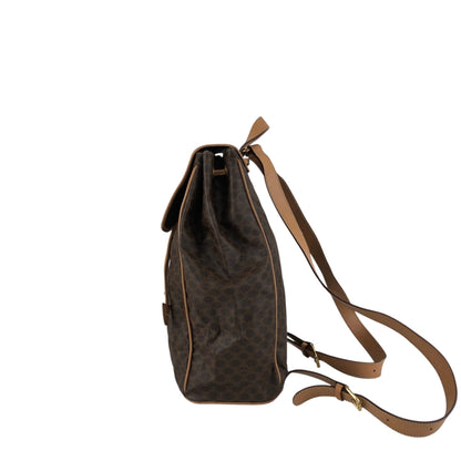CELINE Macadam Gancini Backpack Brown Vintage sgrzzt