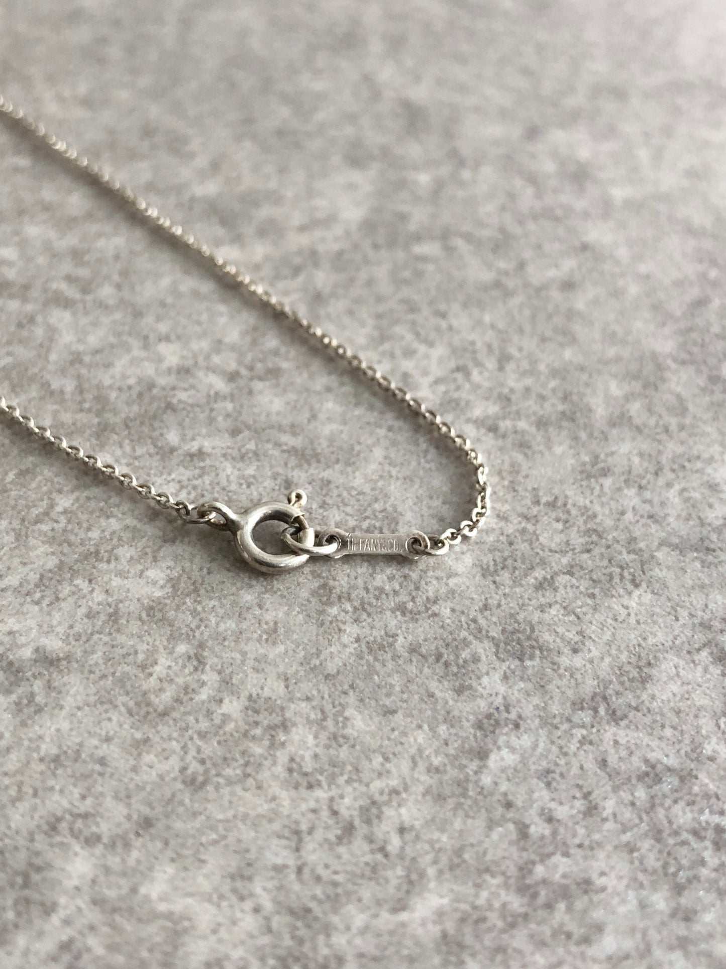 Tiffany & Co. SILVER925 Necklace Silver Vintage esypmv
