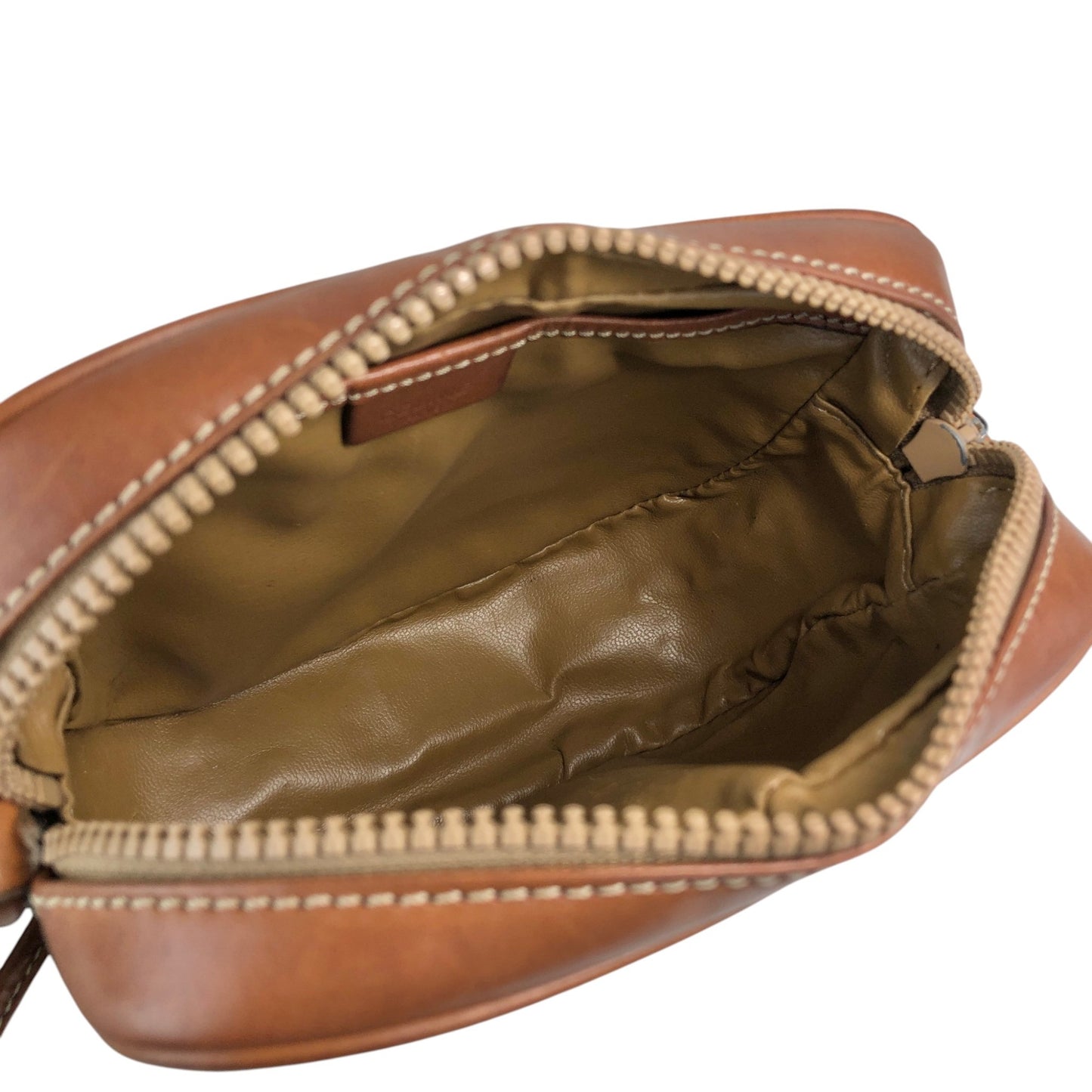 CELINE Macadam Blason Shoulder bag Brown Vintage ebzayc