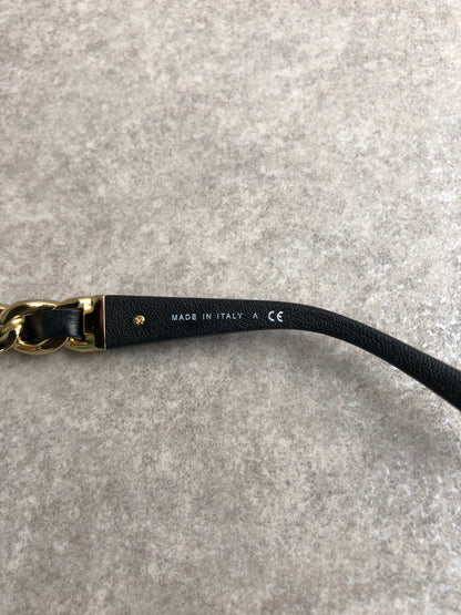 CHANEL Coco Mark Sunglasses Black 5208Q Vintage zxav3n