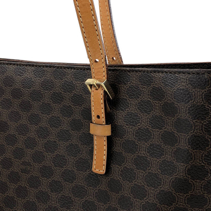 CELINE Macadam Totebag Brown Vintage z8cjjc