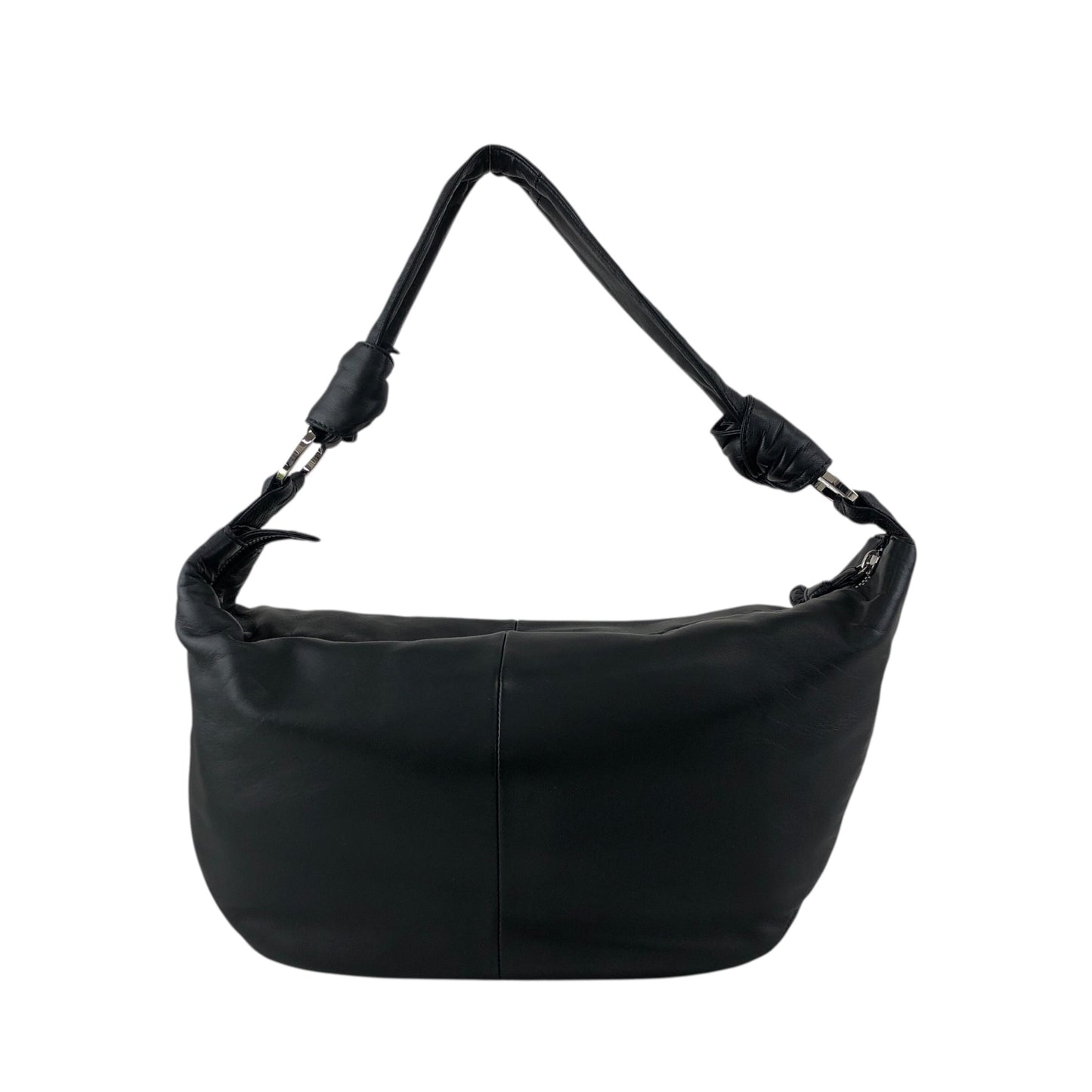 LOEWE Logo Shoulder bag Black Vintage yzt8gu