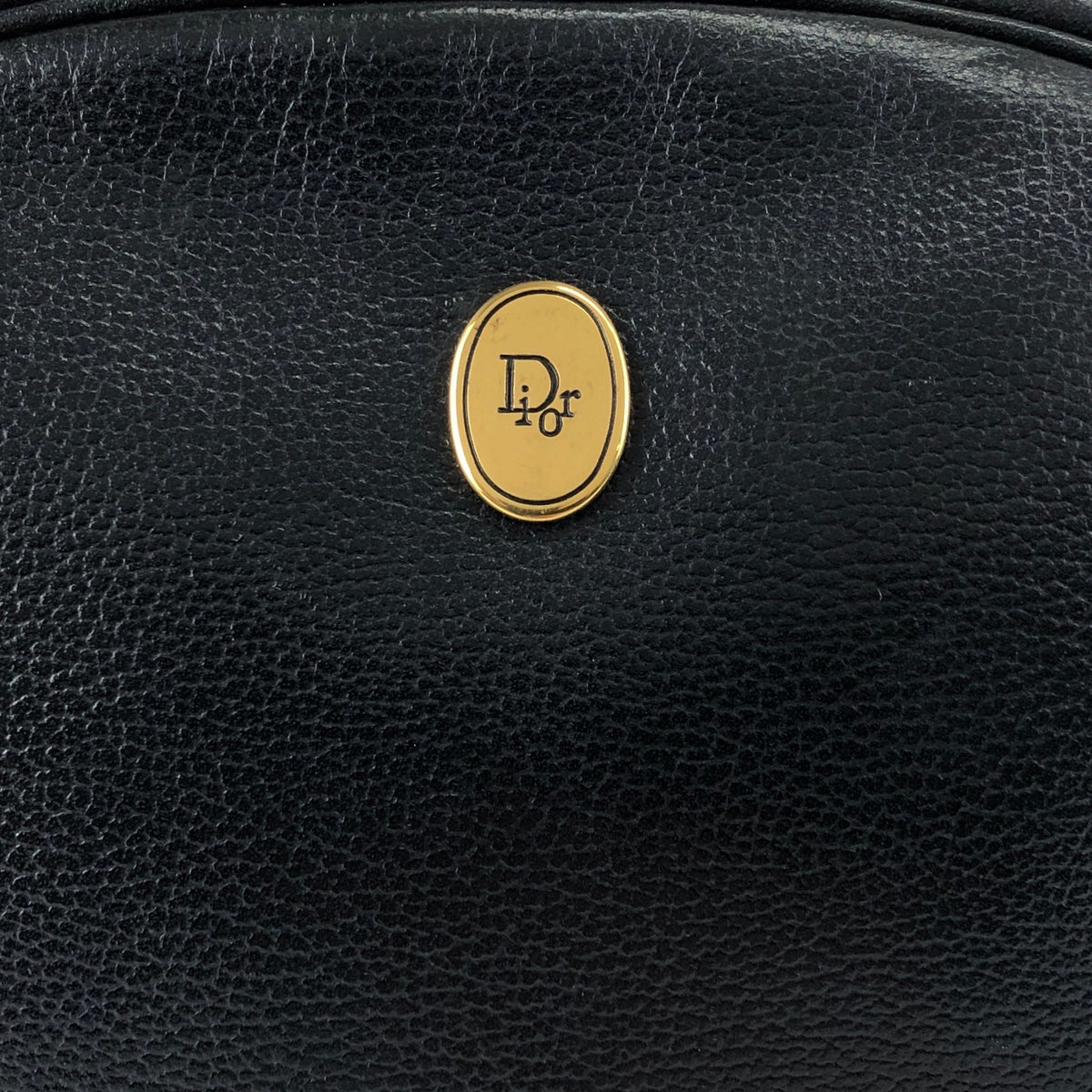Christian Dior Logo Shoulder bag Black Vintage txbb5d