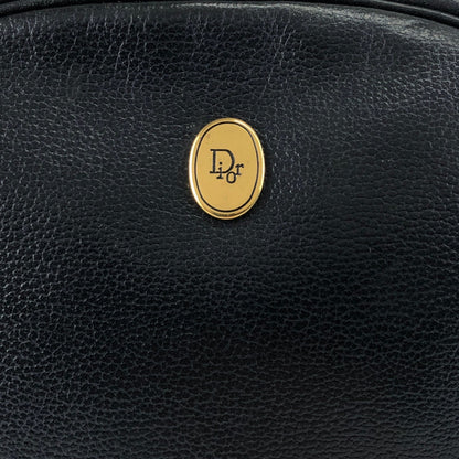 Christian Dior Logo Shoulder bag Black Vintage txbb5d