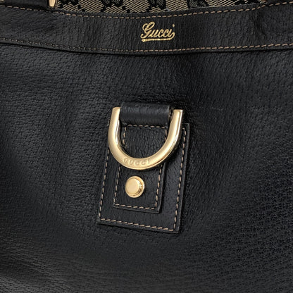 GUCCI Horse Bit Totebag Navy Vintage kftpgd