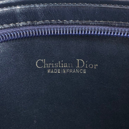 Christian Dior Trotter Logo Shoulder bag Navy Vintage mtygbu