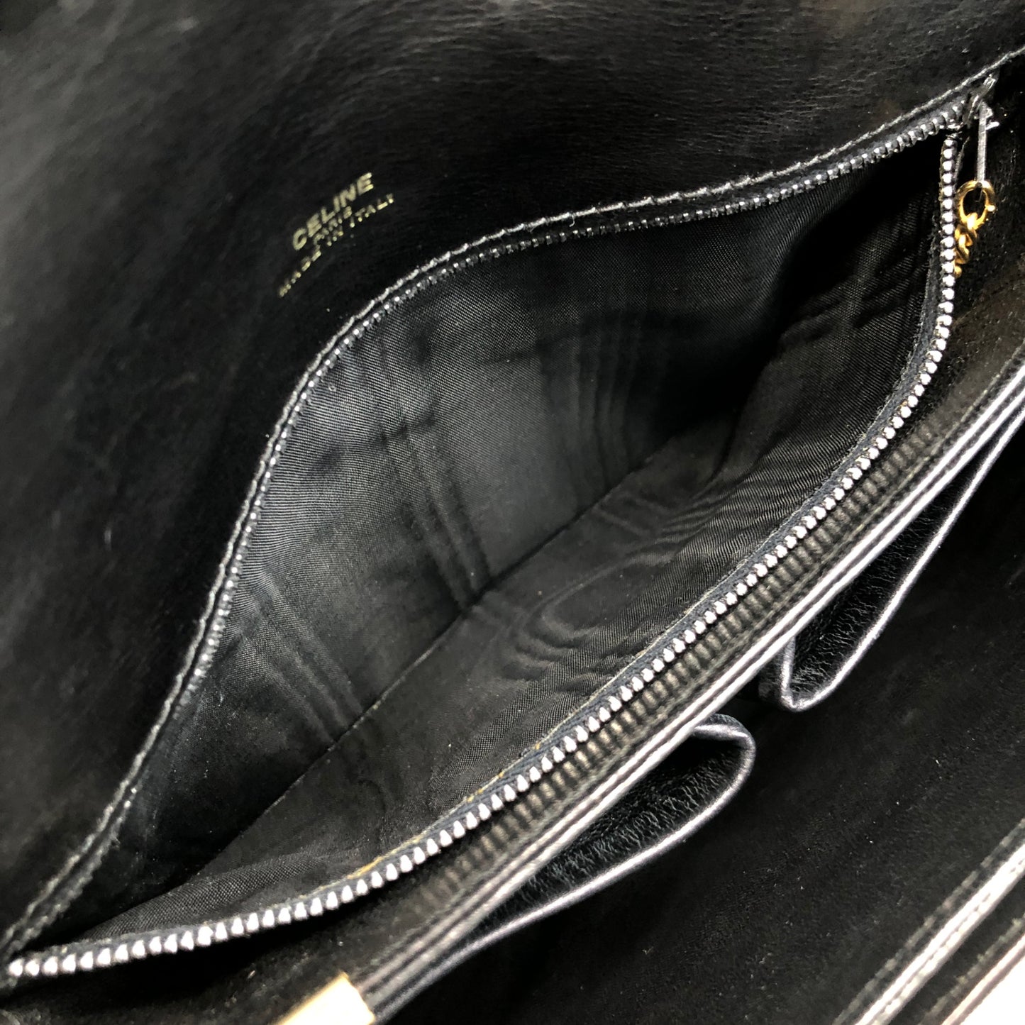 CELINE Triomphe 肩背包 黑色 復古 bubmw7