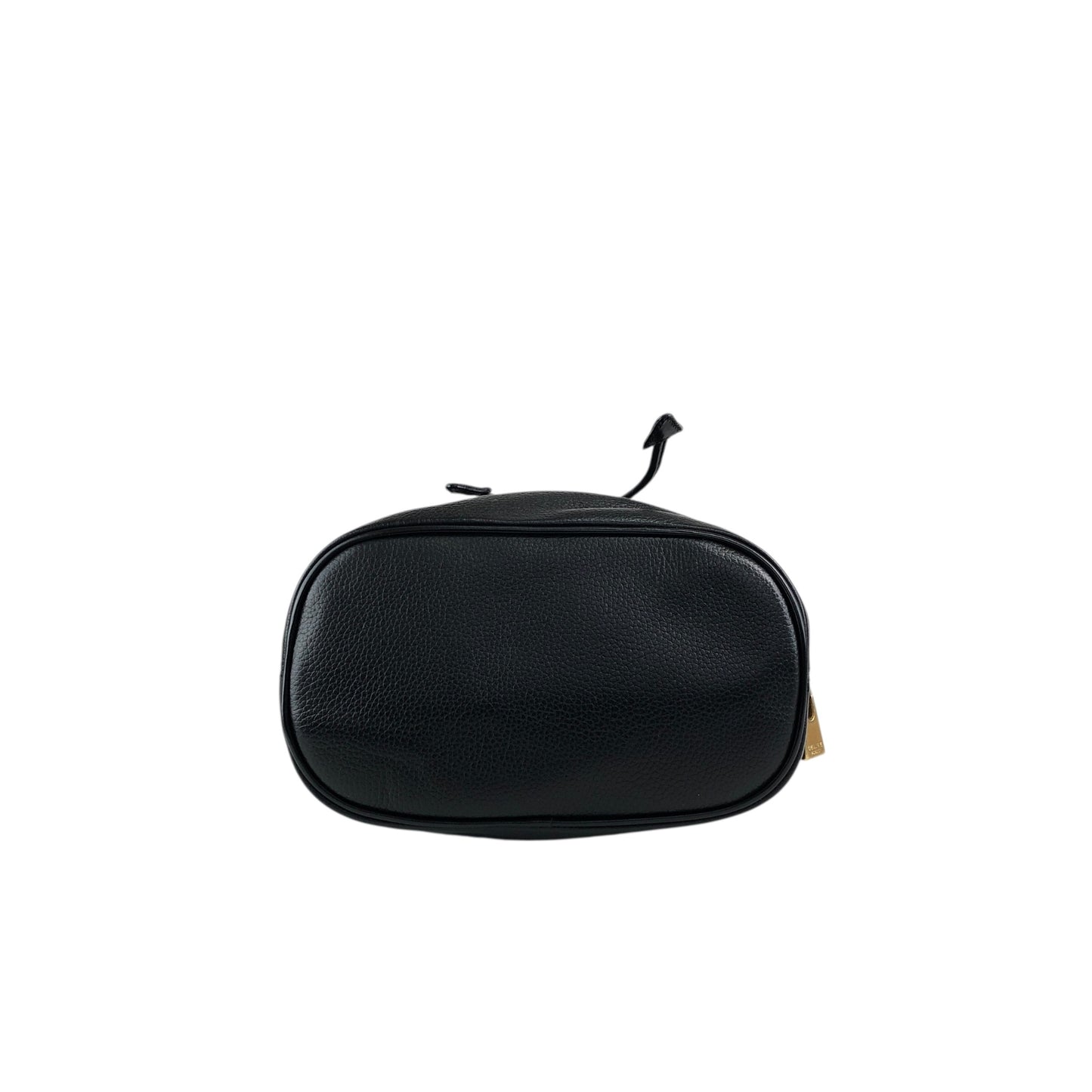 CELINE Toggle Clasp Drawstring Shoulder bag Black Vintage mgyxeh