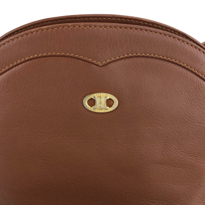CELINE Blason Shoulder bag Brown Vintage 5amhvr