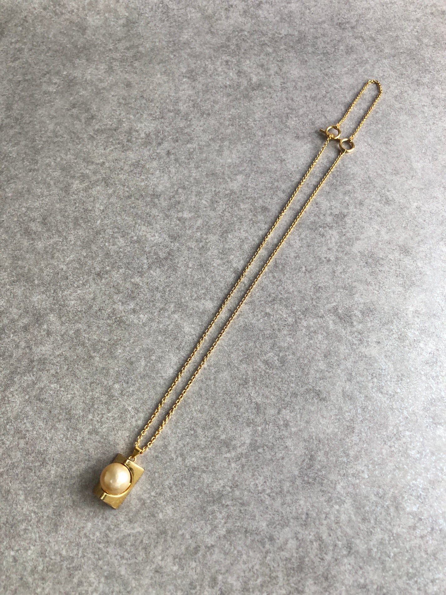 CELINE Necklace Gold Vintage wvwthd