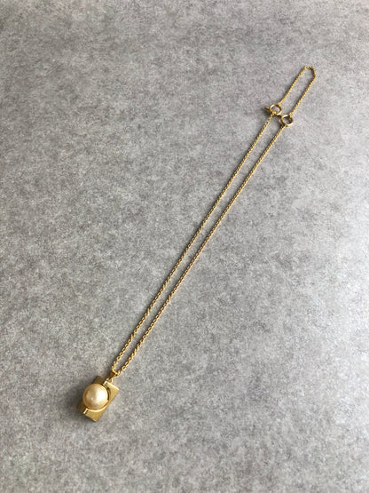 CELINE Necklace Gold Vintage wvwthd