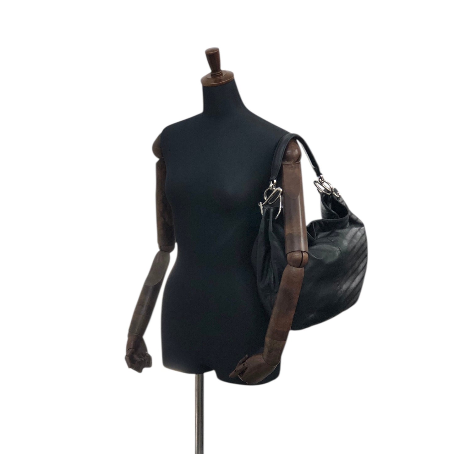 LOEWE Shoulder bag Hobobag Black Vintage a5i6ns