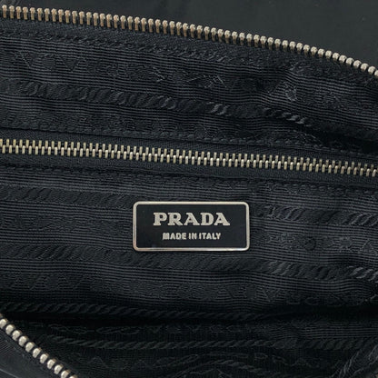 PRADA Tessuto Triangle Logo Totebag Black Vintage a6ap6j