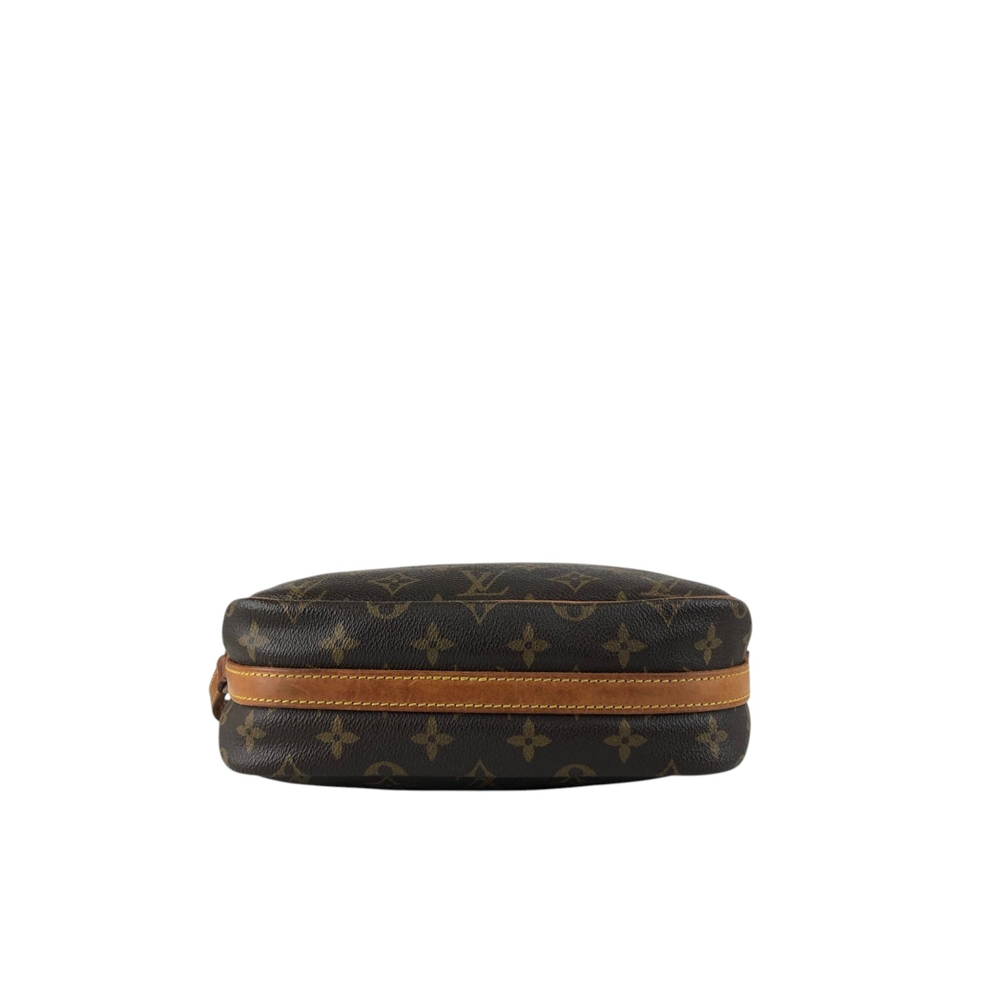 LOUIS VUITTON Monogram Shoulder bag Brown Vintage fywb25