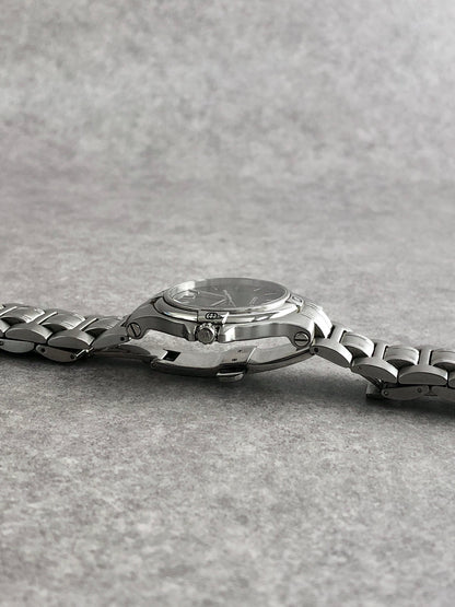 GUCCI Quartz Watch Silver 9040M Vintage 5jz8s6