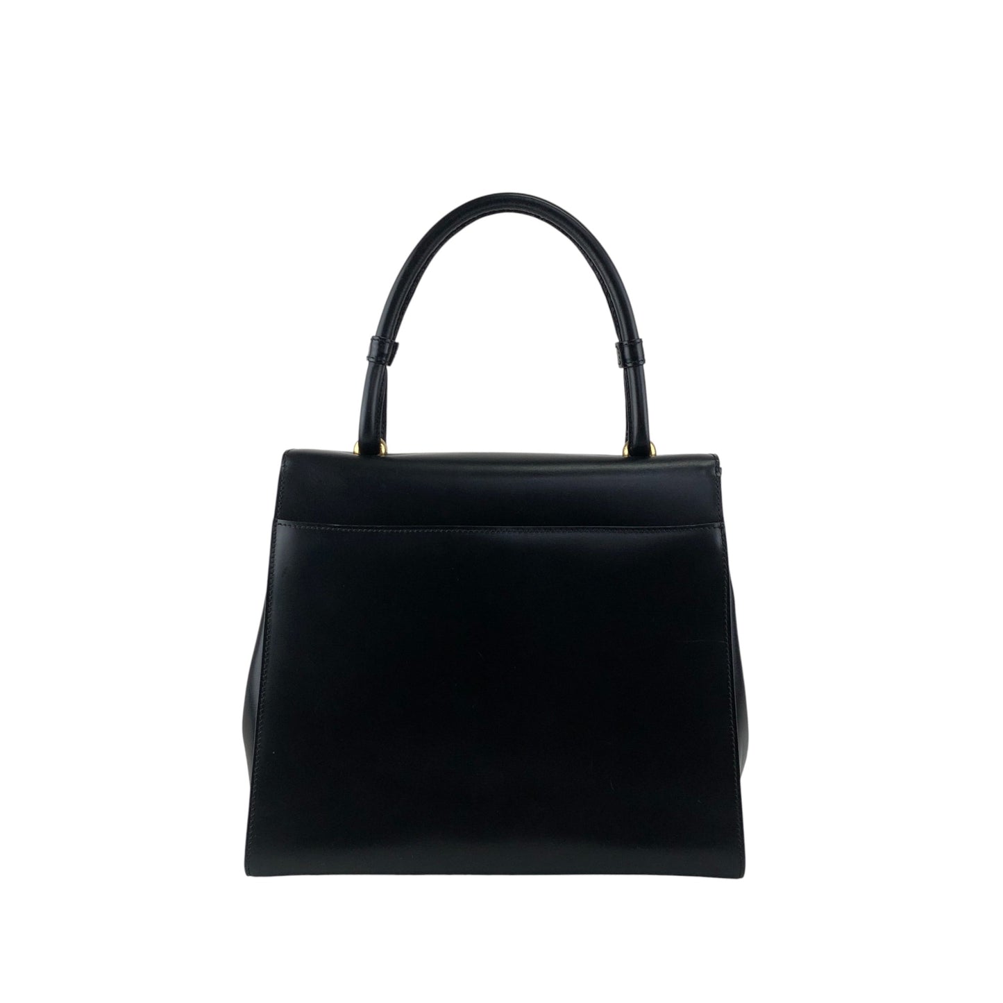 LOEWE Anagram Handbag Black Vintage c8uyvx