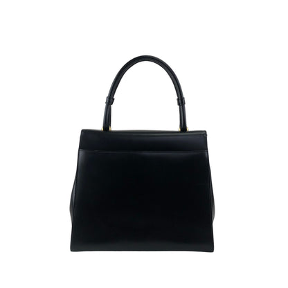LOEWE Anagram Handbag Black Vintage c8uyvx