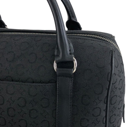 CELINE Small Boston bag Handbag Black Vintage w8thgk