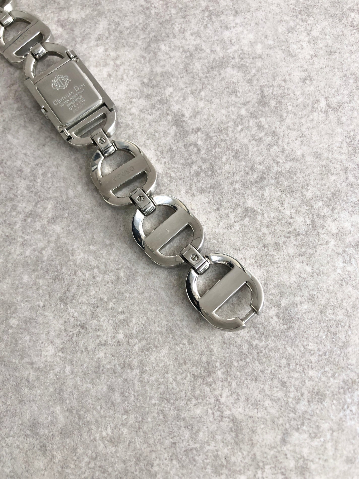 Christian Dior Watch Silver D78-109 Vintage s2ur7s