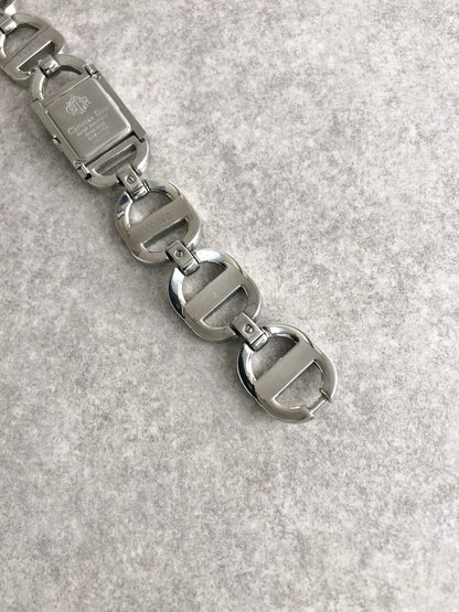 Christian Dior Watch Silver D78-109 Vintage s2ur7s