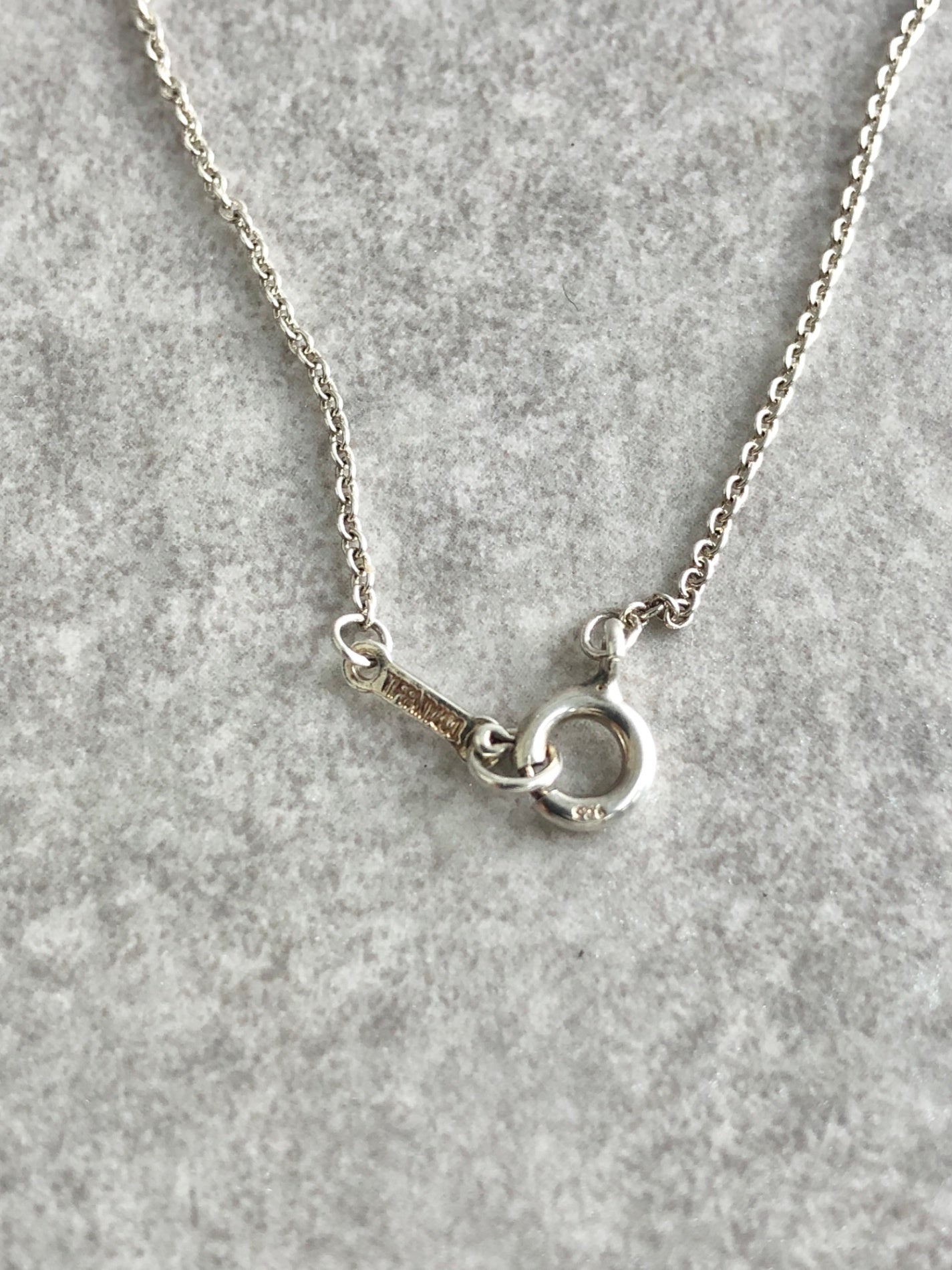 Tiffany & Co. SILVER925 Necklace Silver Vintage c35nbw