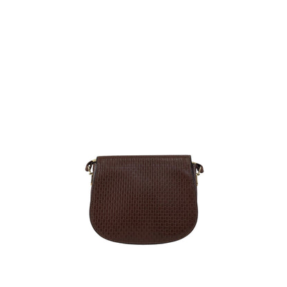 CELINE Triomphe Small Shoulder bag Brown Vintage mgieg8