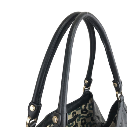 GUCCI GG Pattern Abbey Shoulder bag Totebag Black Vintage 328sn8