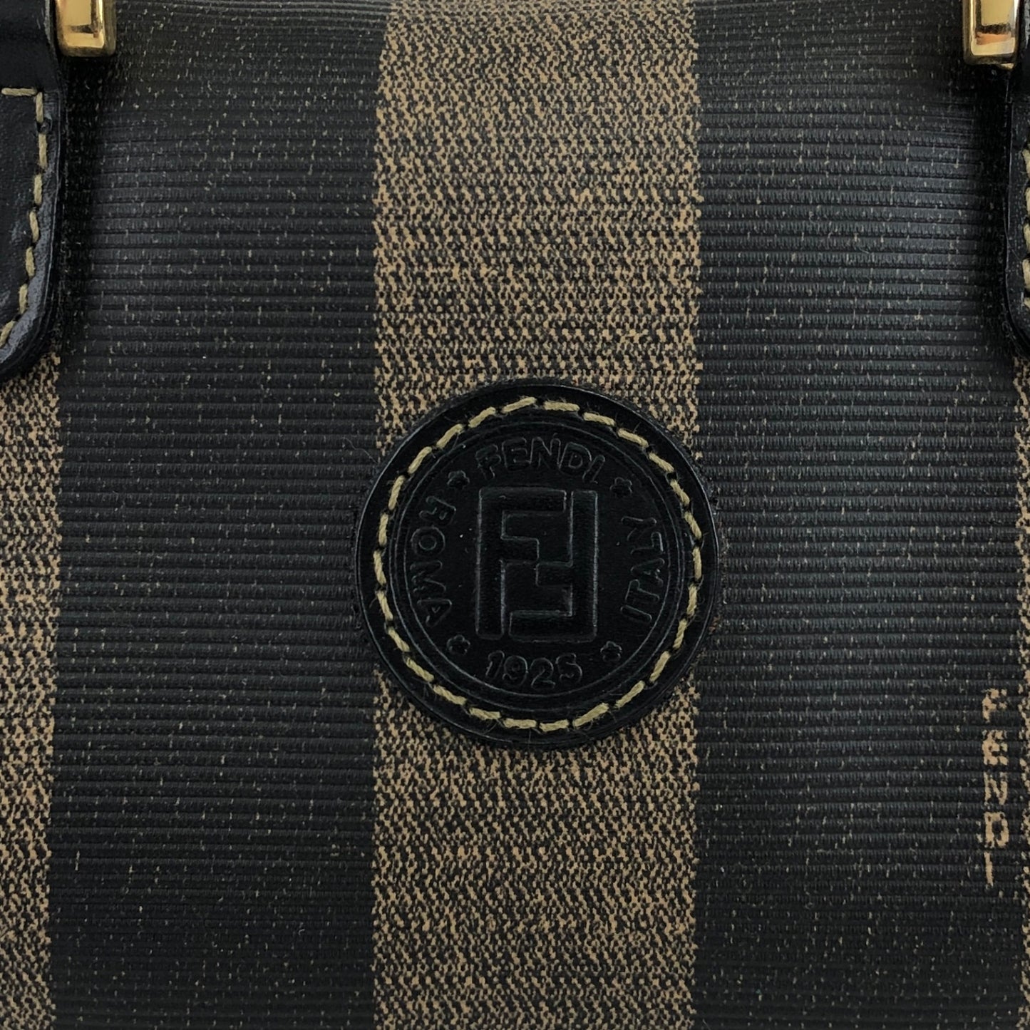 FENDI Pecan Two-way Small Handbag Shoulder bag Black Vintage pca6y8