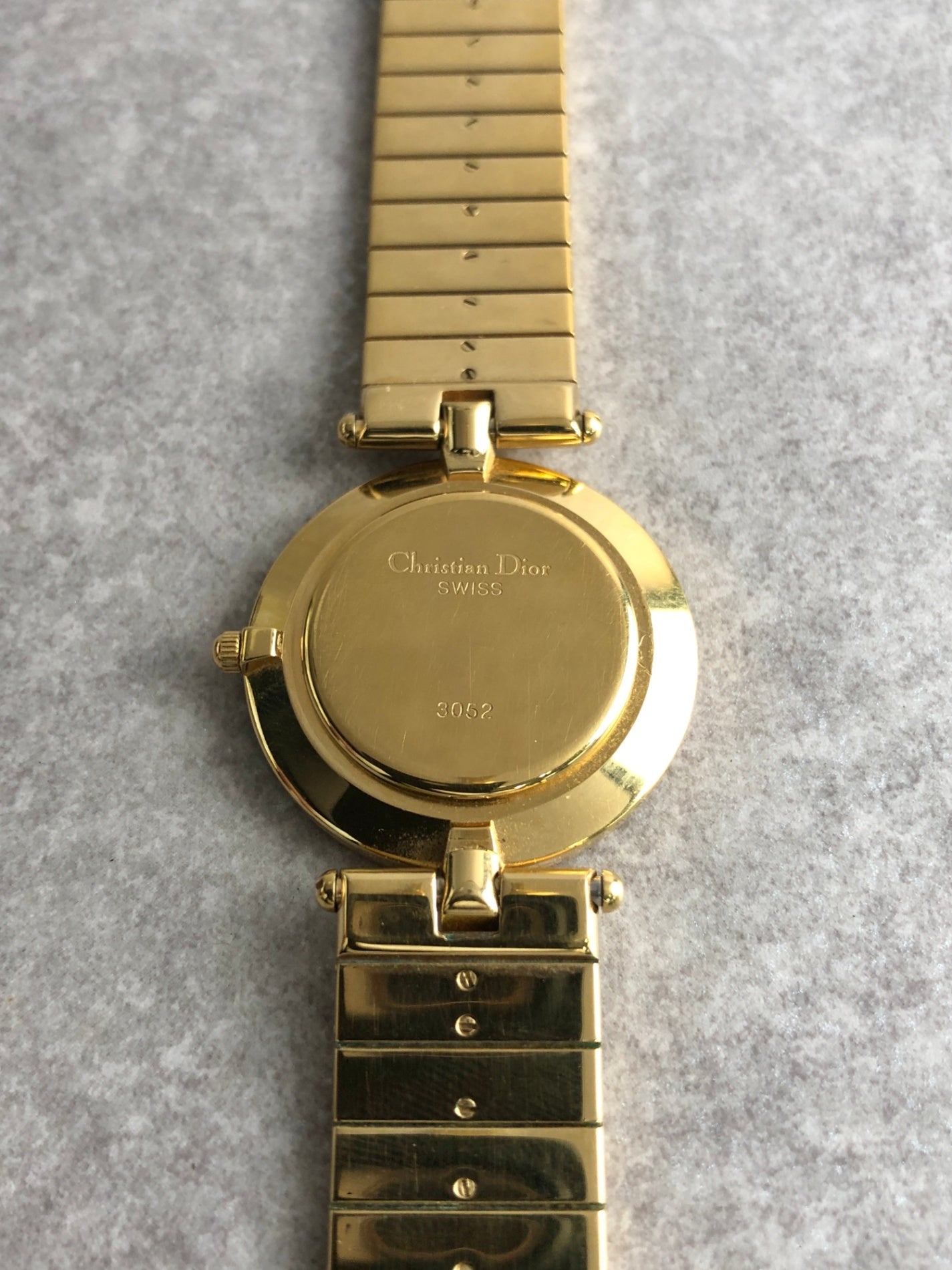 Christian Dior Watch Gold Vintage 2iw5w5