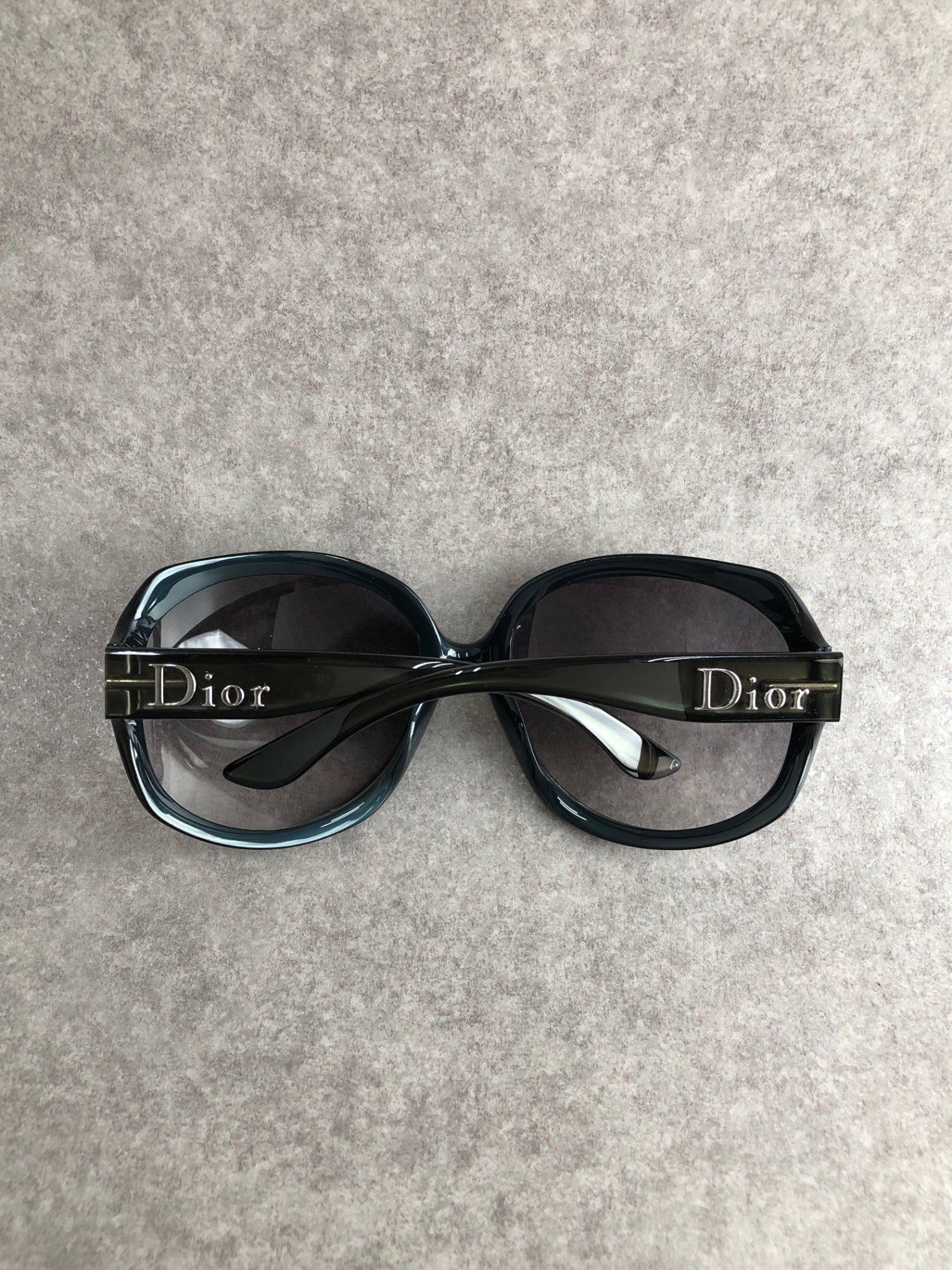 Christian Dior Logo Sunglasses DarkGreen Vintage ysey8v
