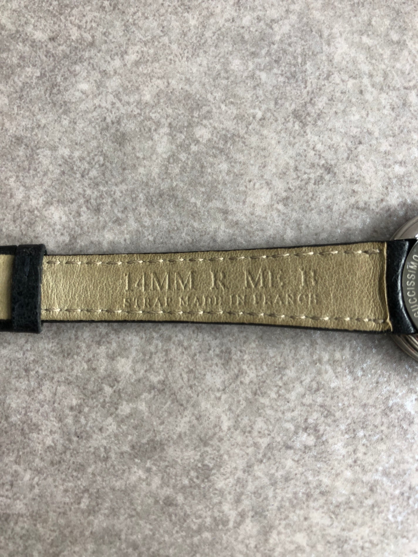 GUCCI Logo Quartz Watch Silver×Black Vintage jfpy7r – VintageShop solo