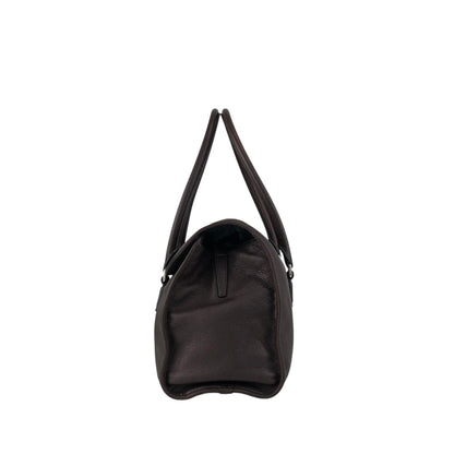 LOEWE Alamo Anagram Handbag Totebag Brown Vintage 6gpe63