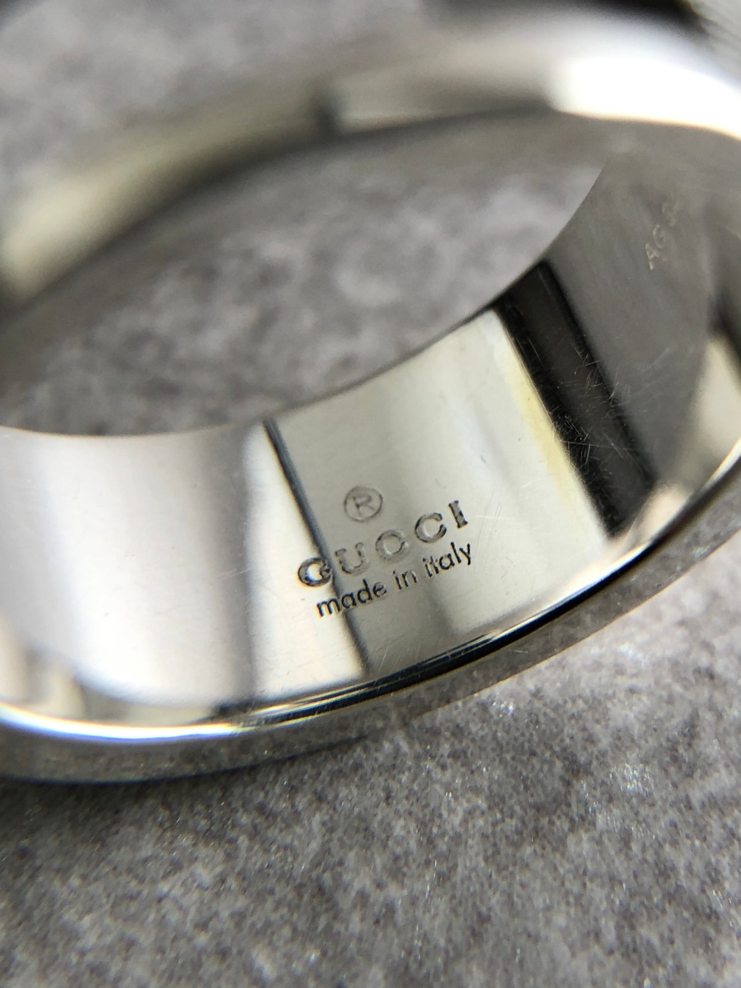 GUCCI SILVER925 Ring Silver Vintage z7vz4g