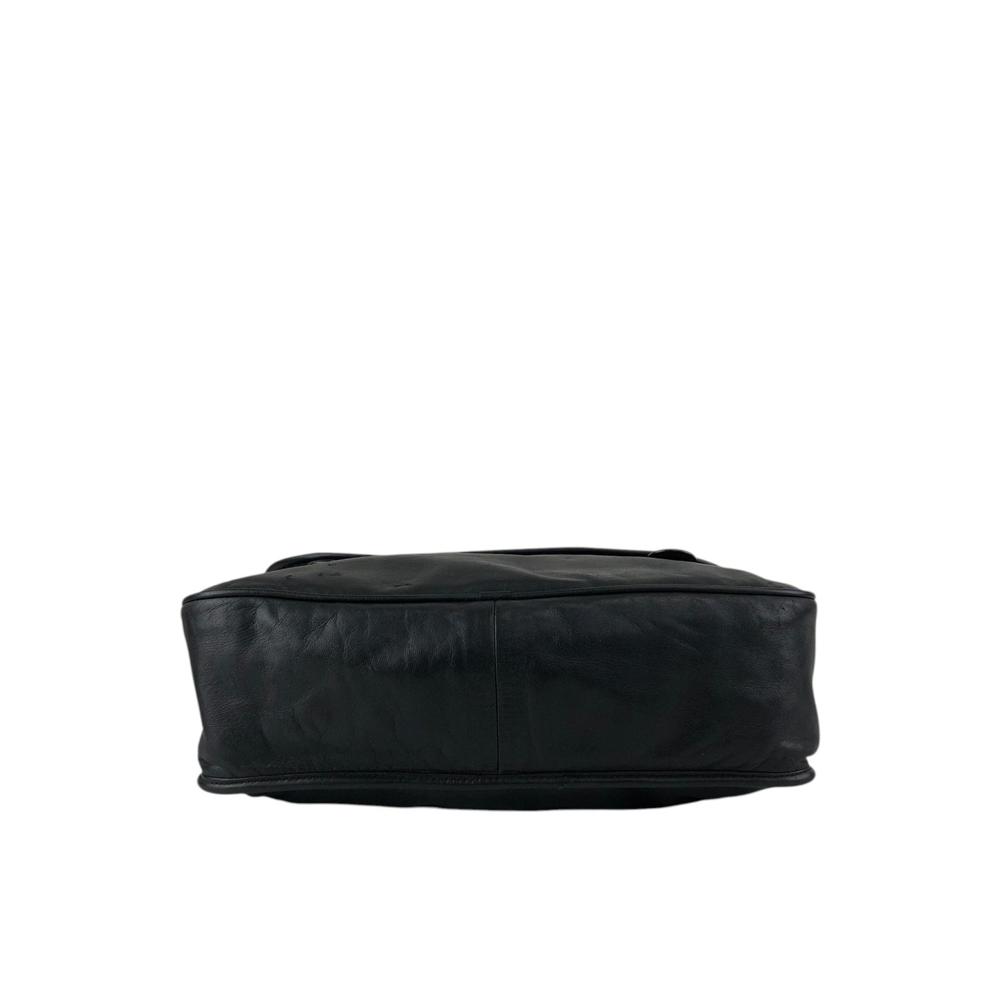 LOEWE Anagram Shoulder bag Black Vintage stpht7