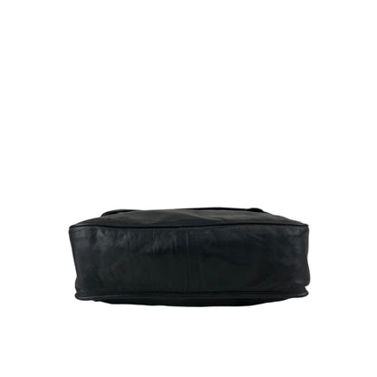 LOEWE Anagram Shoulder bag Black Vintage stpht7