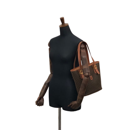 CELINE Macadam Blason Totebag Brown Vintage 6im6cj