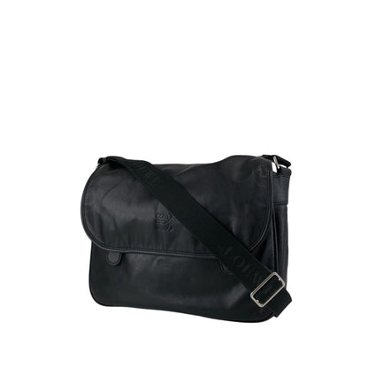 LOEWE Anagram Shoulder bag Black Vintage stpht7