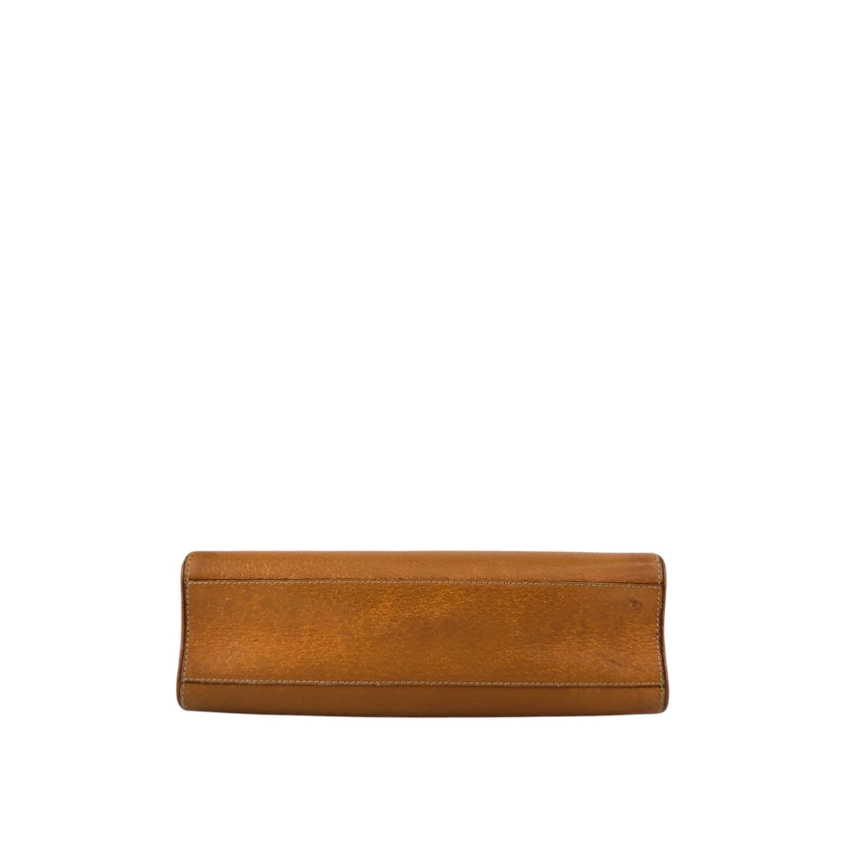 PRADA Triangle Logo Totebag Brown Vintage isz7da