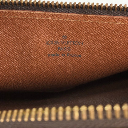 LOUIS VUITTON Monogram Handbag Brown M51366 Vintage ccsv2b