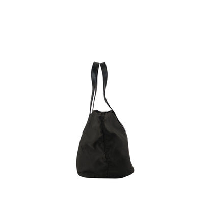 PRADA Tessuto Triangle Logo Handbag Brown Vintage 8wyzby