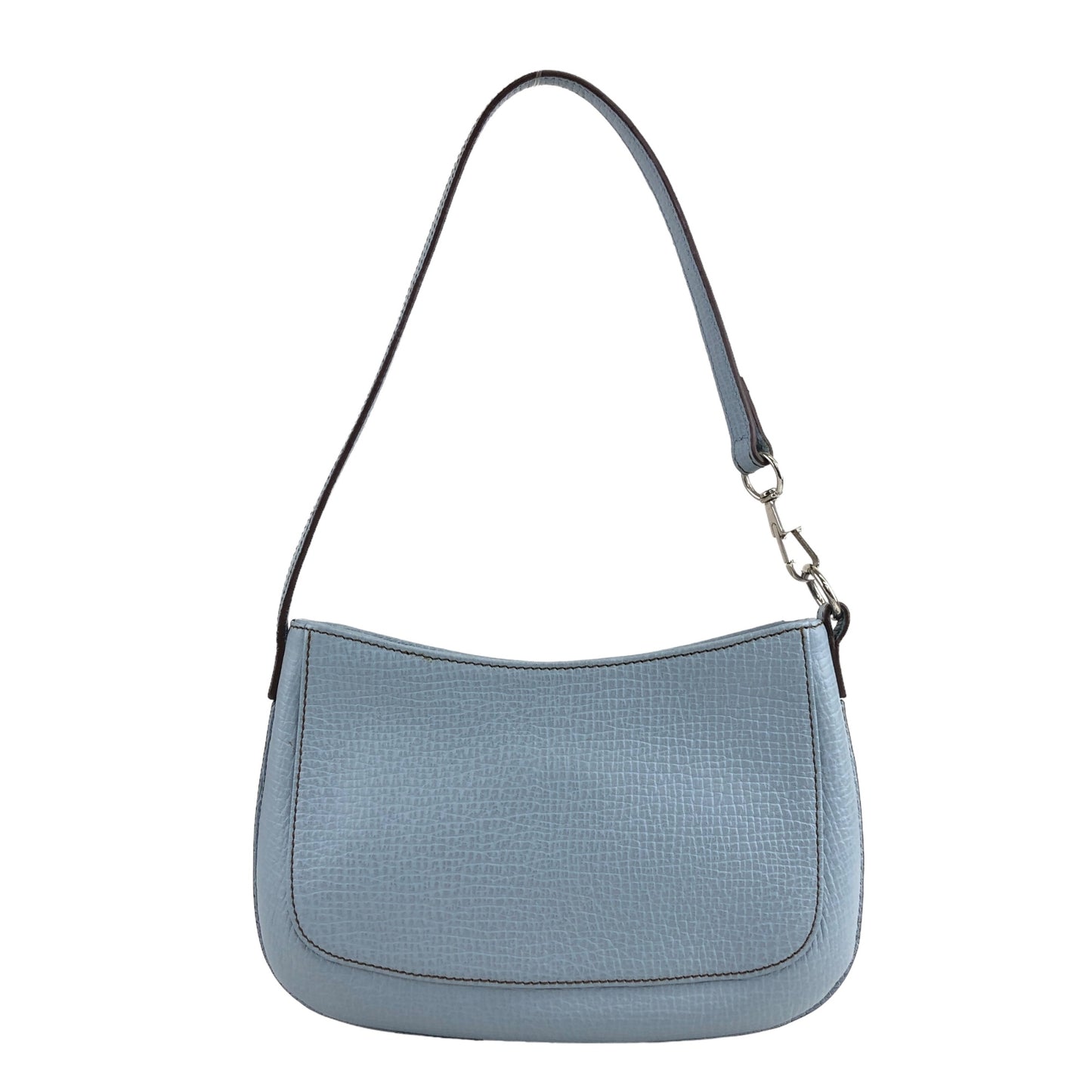 LOEWE Logo Handbag Shoulder bag Light Blue Vintage 2c5ari