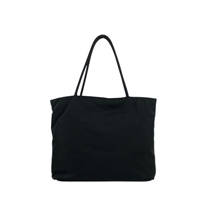 PRADA Triangle Logo Totebag Black Vintage z3ewpi