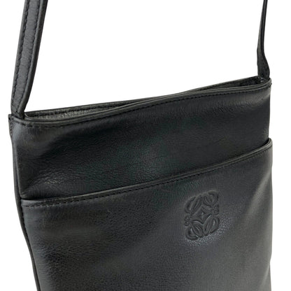 LOEWE Anagram Small Shoulder bag Black Vintage mhm7g5