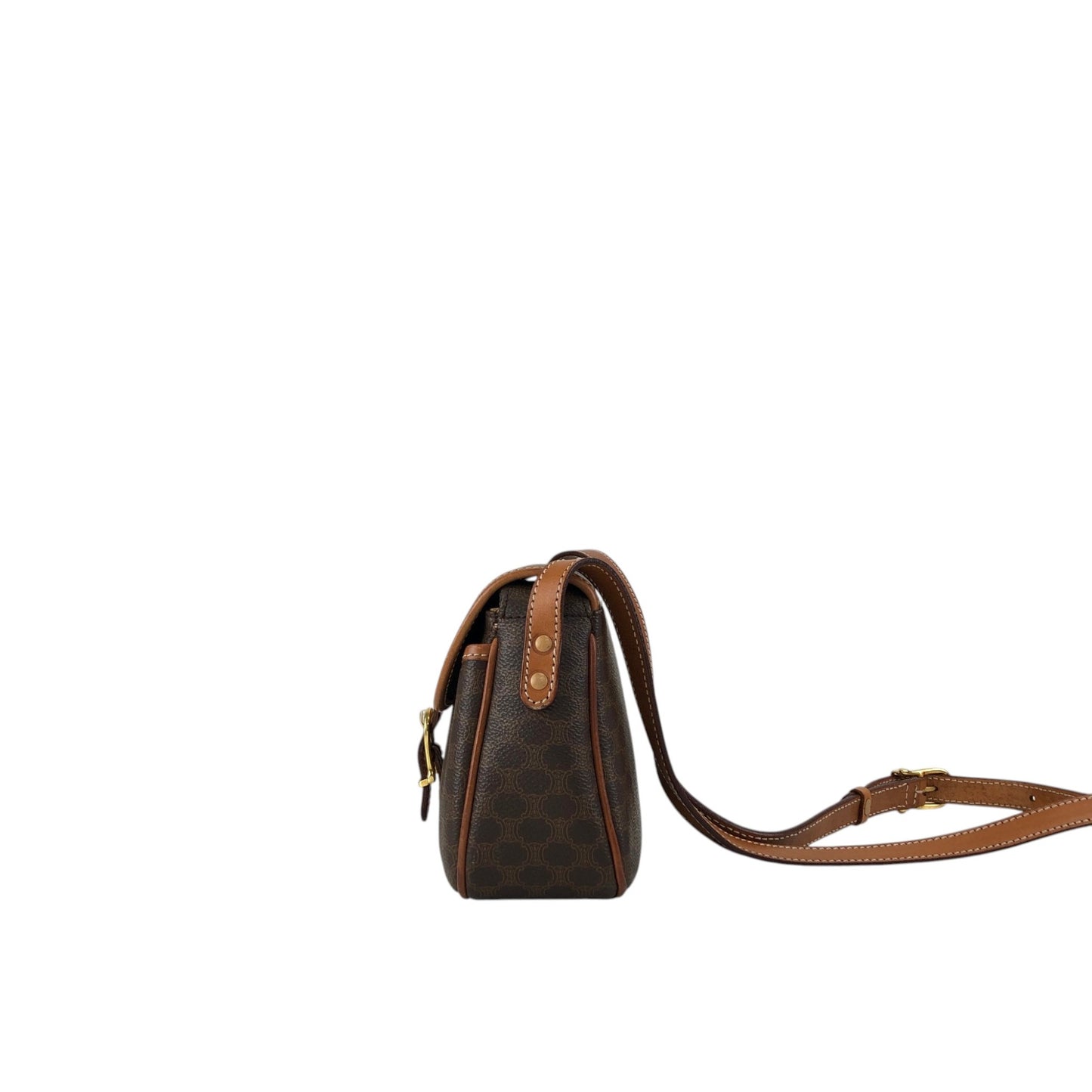 Macadam Blason Shoulder bag Brown Vintage rn6t8z
