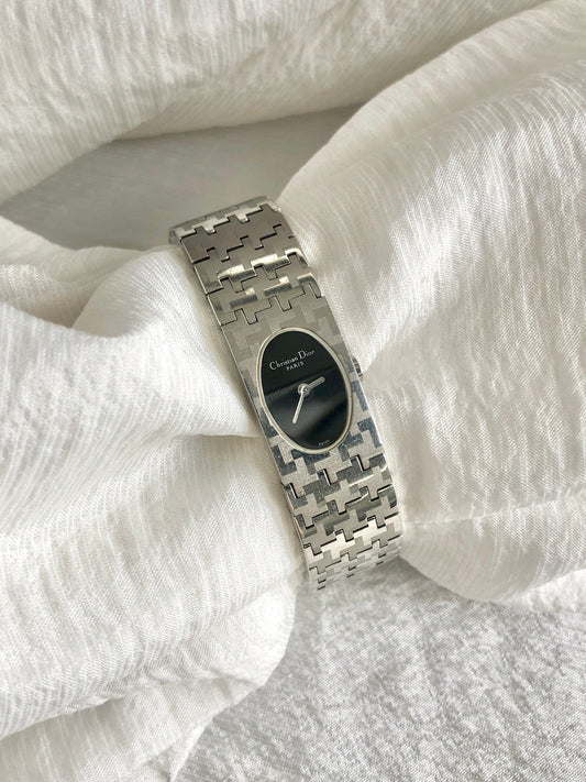 Christian Dior Watch Silver D70-100 Vintage 3u5kkw