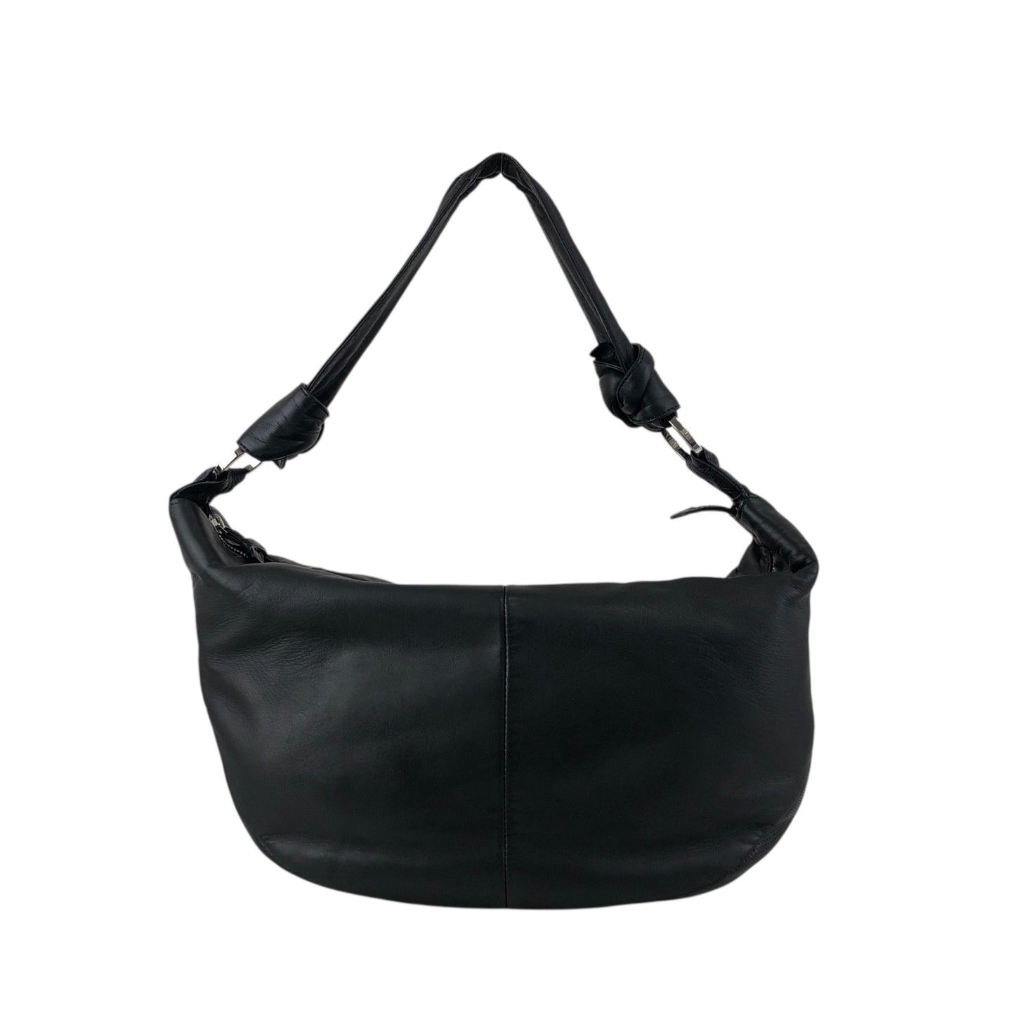 LOEWE Logo Shoulder bag Black Vintage yzt8gu