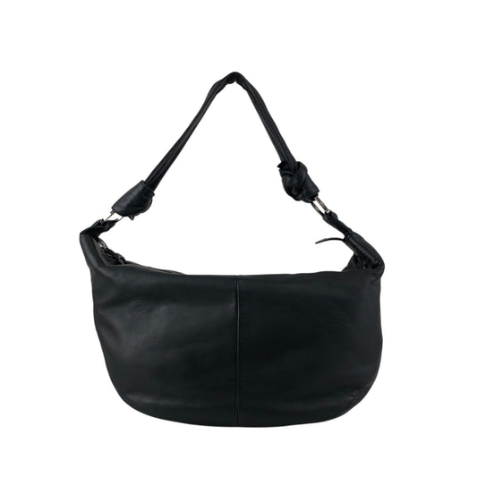 LOEWE Logo Shoulder bag Black Vintage yzt8gu