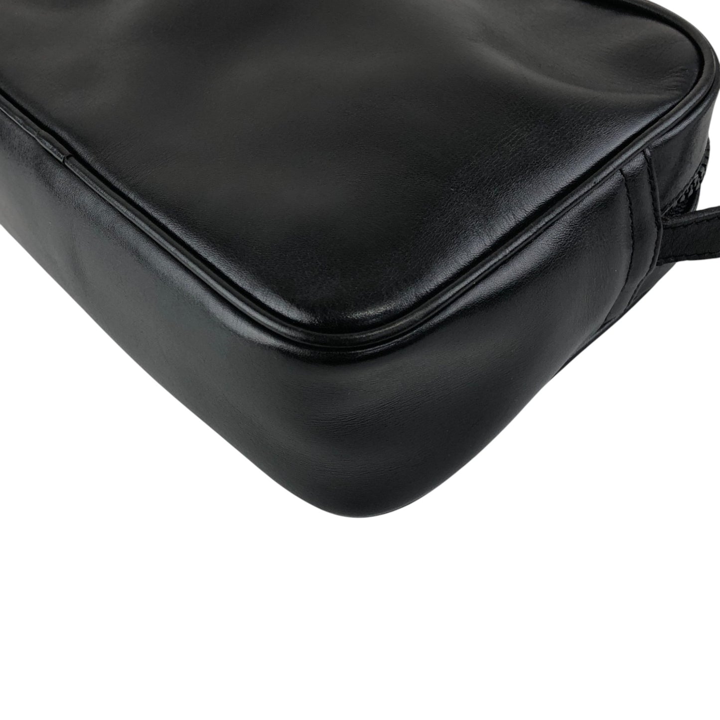 CELINE Blason Shoulder bag Black Vintage pdi5ij